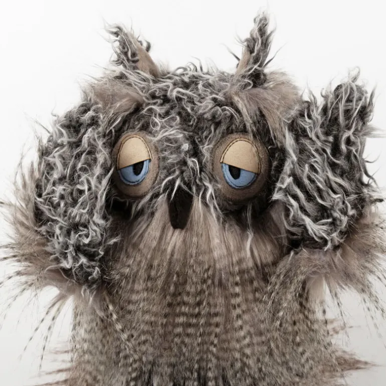 Miss Night Owl, hibou en peluche Kikeriki 42978<SIGIKID Best