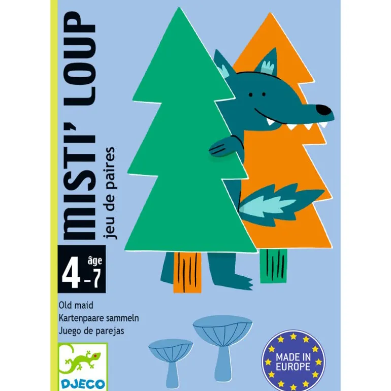 MISTI'LOUP jeu de cartes 5078<Djeco Best