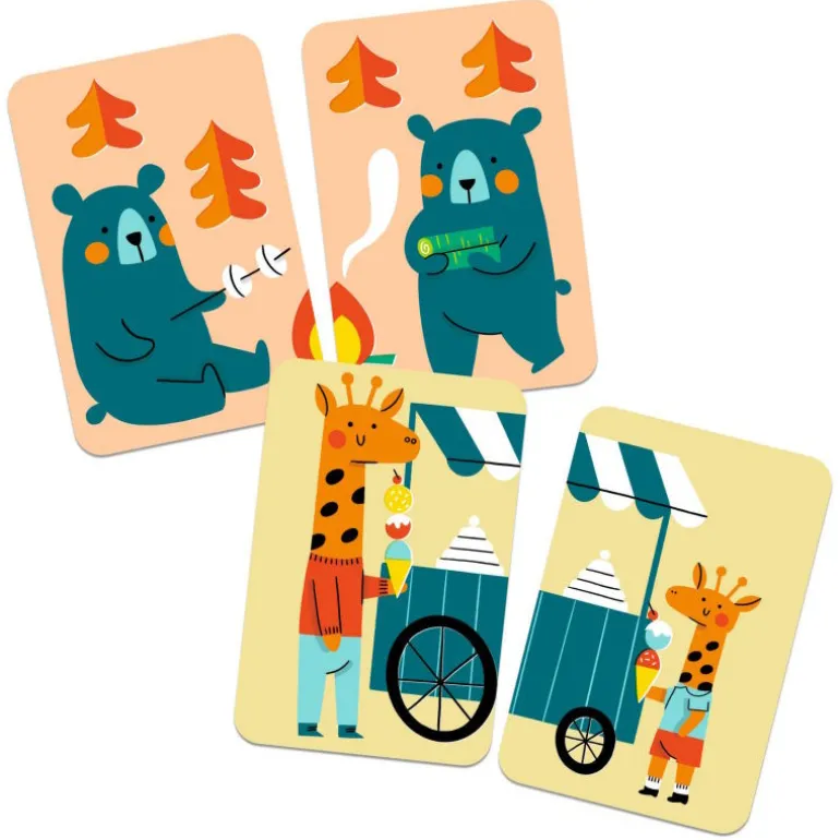 MISTI'LOUP jeu de cartes 5078<Djeco Best