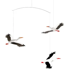 Mobile en papier "Cigognes porte-bonheur"<Flensted Mobiles Clearance