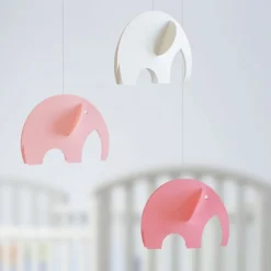 Mobile en papier "Eléphants roses"<Flensted Mobiles Discount