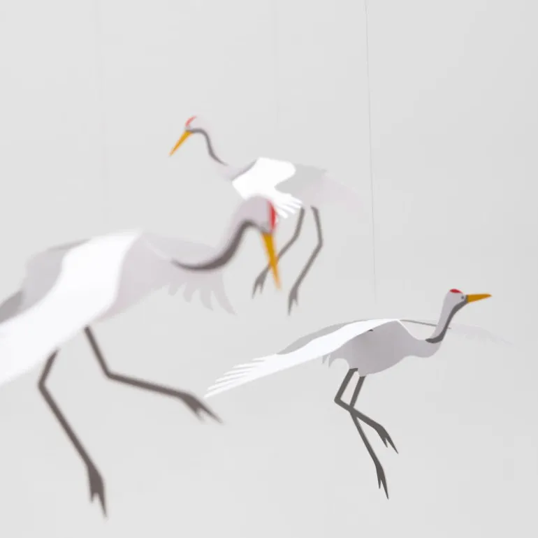 Mobile en papier "La danse des grues"<Flensted Mobiles Discount