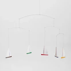 Mobile en papier "Régate de voiliers"<Flensted Mobiles Clearance