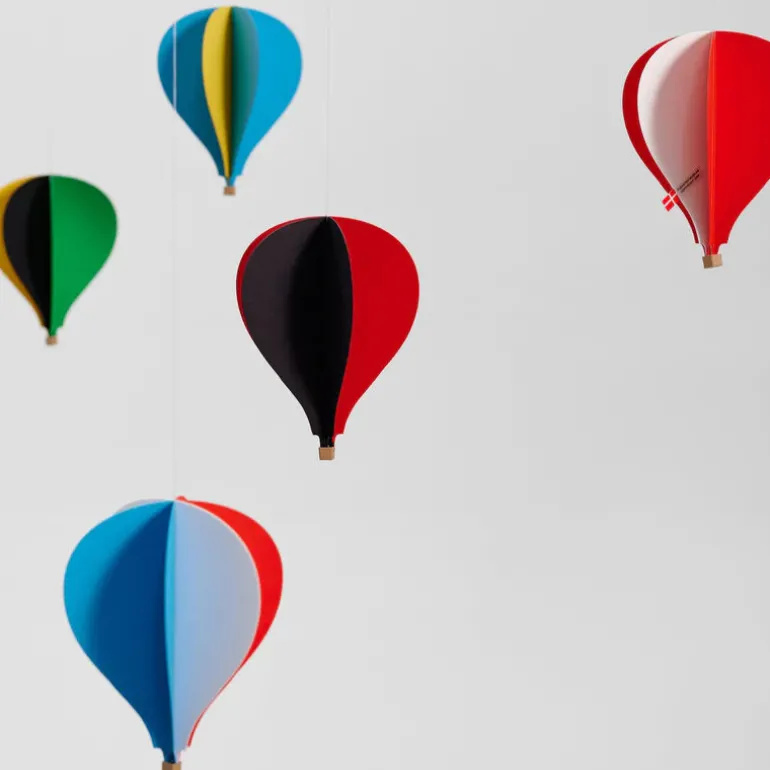 Mobile en papier "Vol de montgolfières"<Flensted Mobiles Cheap