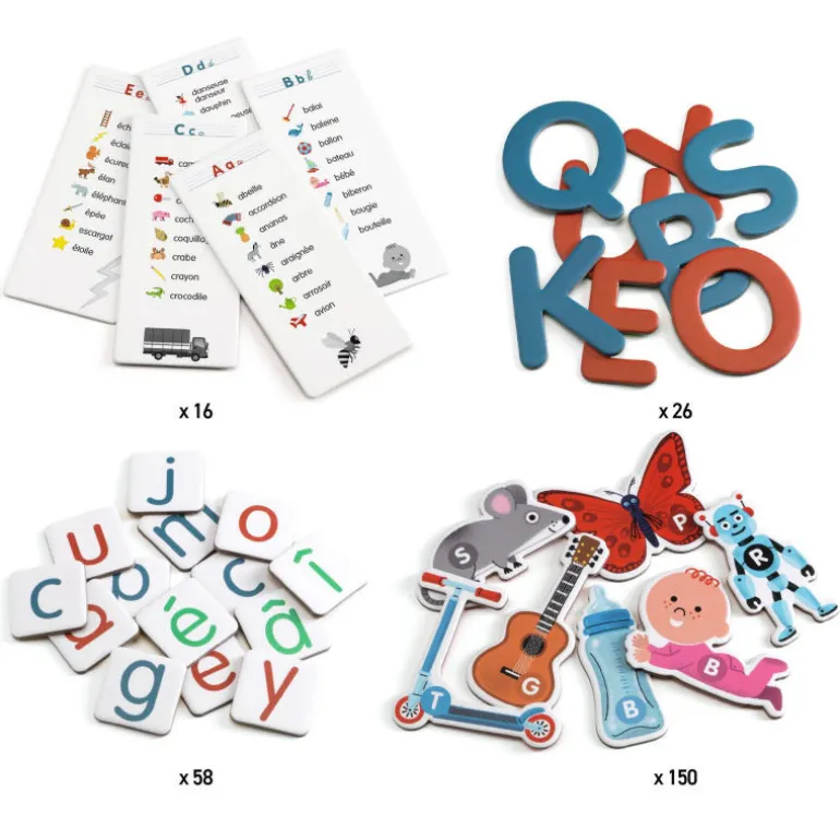 Mon grand coffret des LETTRES, jeu 8249<Djeco Discount
