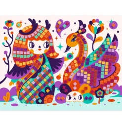 Mosaïques Kokeshis 8904<Djeco Best Sale