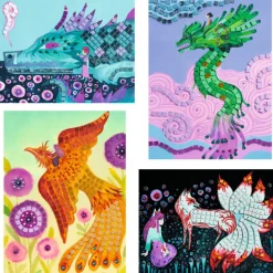 Mosaïques "Créatures légendaires" Art au numéro 9408<Djeco Best