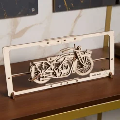 Moto Indie – UGEARS Puzzle 2,5D en bois<UGEARS models Discount