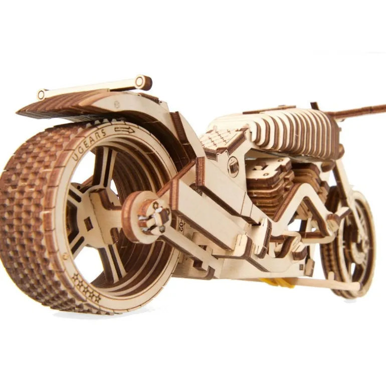 Moto VM-02 – UGEARS Puzzle 3D Mécanique<UGEARS models Flash Sale