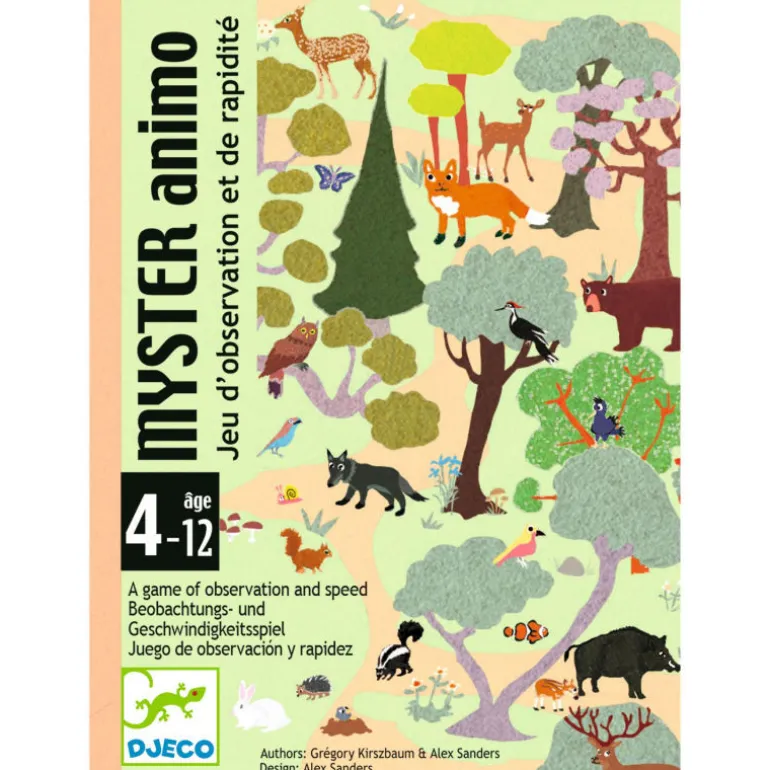MYSTER ANIMO jeu de cartes 5079<Djeco Flash Sale