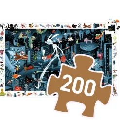Night city, Puzzle observation 200 pcs 7461<Djeco Cheap