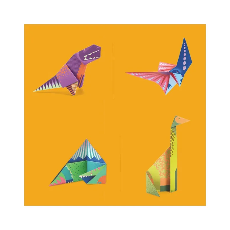 Origami facile 'Dinosaures' 8758<Djeco Online