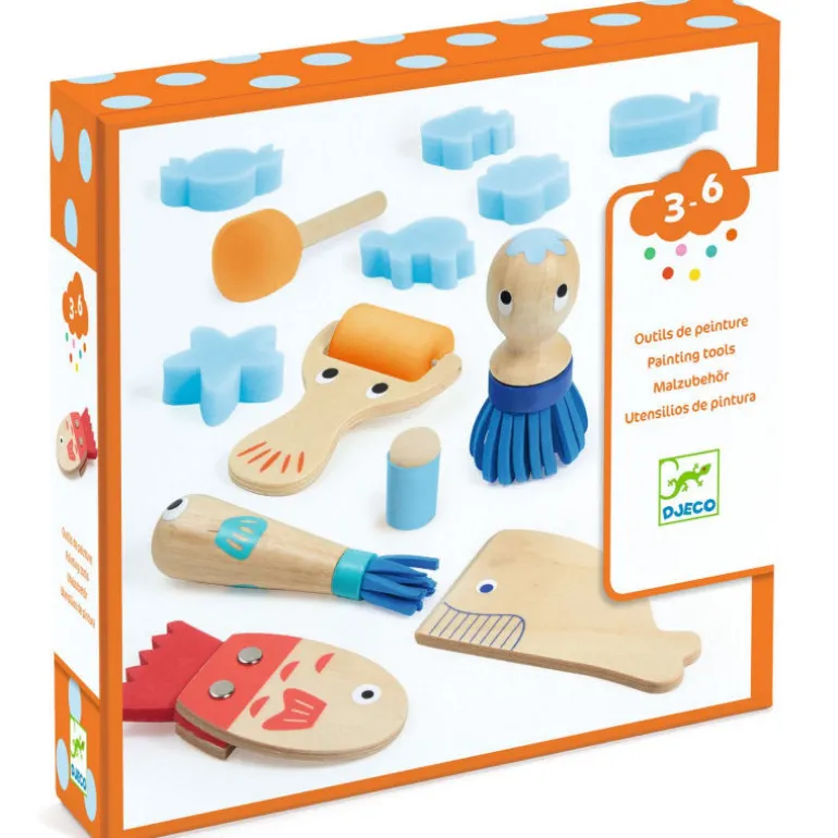Outils de peinture pour enfants - 9014<Djeco Fashion