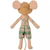 Papa souris et sa cabine de plage<Maileg Best