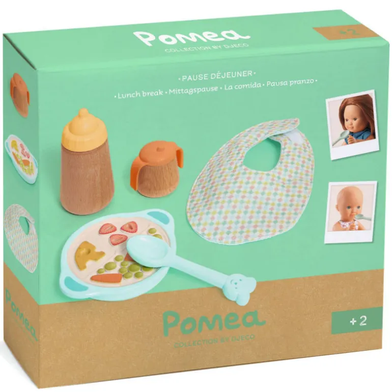 Pause déjeuner, dinette pour poupée POMEA de 7778<Djeco Flash Sale