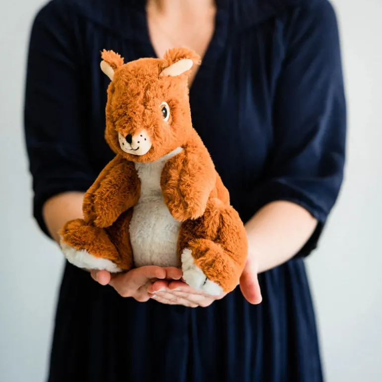 Peluche bouillotte Ecureuil Cozy<WARMIES Hot