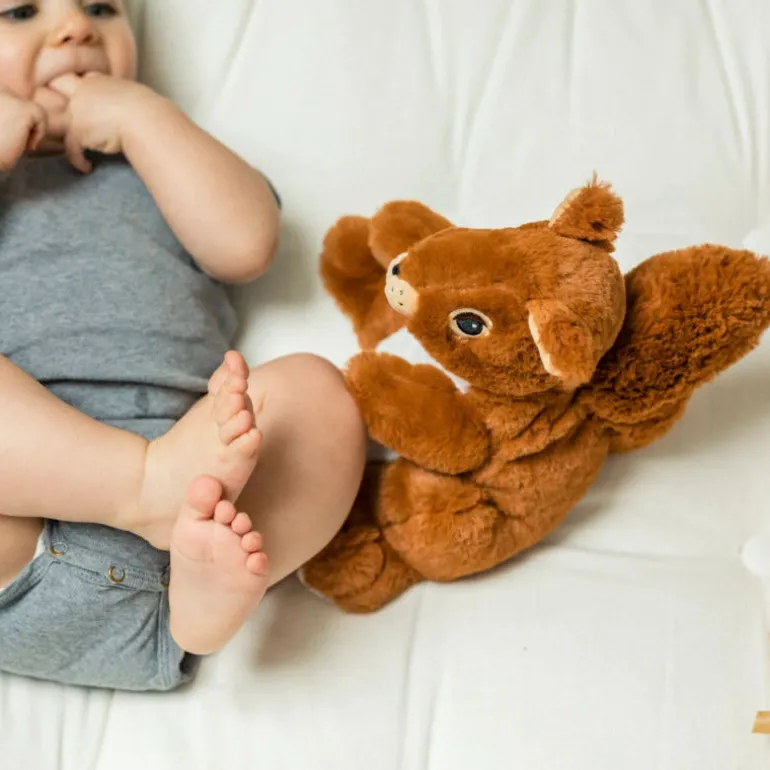 Peluche bouillotte Ecureuil Cozy<WARMIES Hot