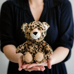 Peluche bouillotte Léopard Cozy junior Soframar<WARMIES Online