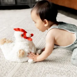 Peluche bouillotte Poule Cozy Soframar<WARMIES Shop