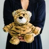 Peluche bouillotte Tigre Cozy Soframar<WARMIES Outlet