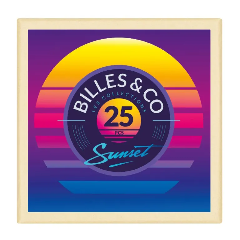 Petit coffret de billes "Sunset" Billes & Co<Billes & Co Clearance