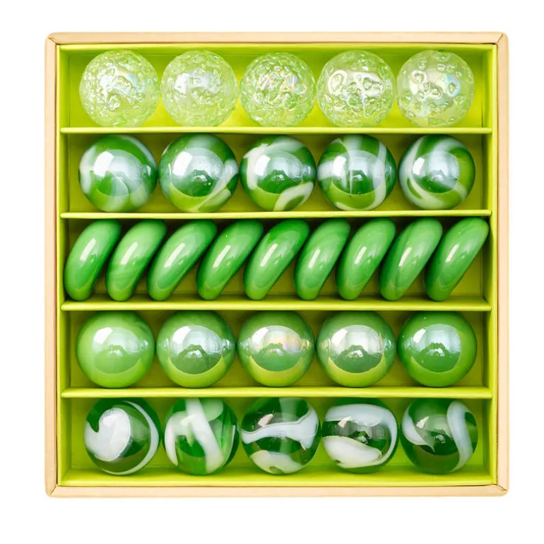 Petit coffret de billes "Green Wave" Billes & Co<Billes & Co Outlet
