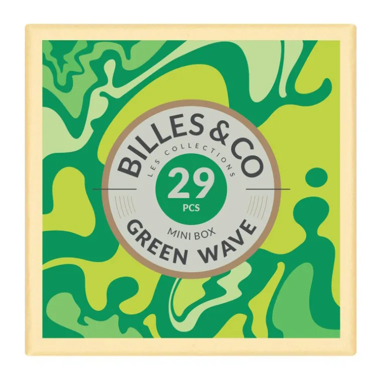 Petit coffret de billes "Green Wave" Billes & Co<Billes & Co Outlet