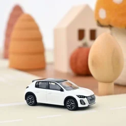 Peugeot 208 blanche 2024, jouet voiture 1/64<NOREV Discount