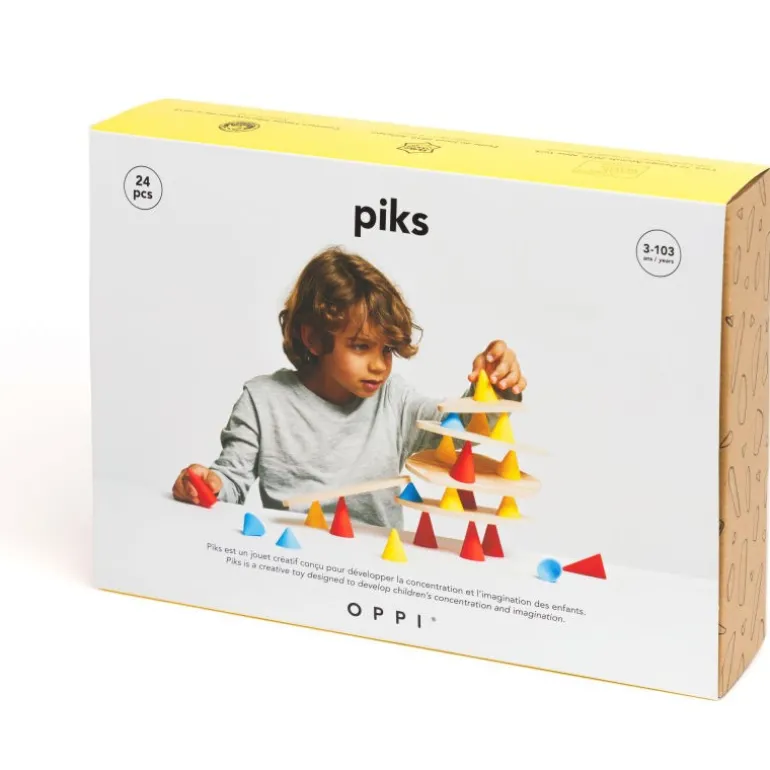 PIKS jeu de construction et d'équilibre - small kit 24 pièces<OPPI Clearance