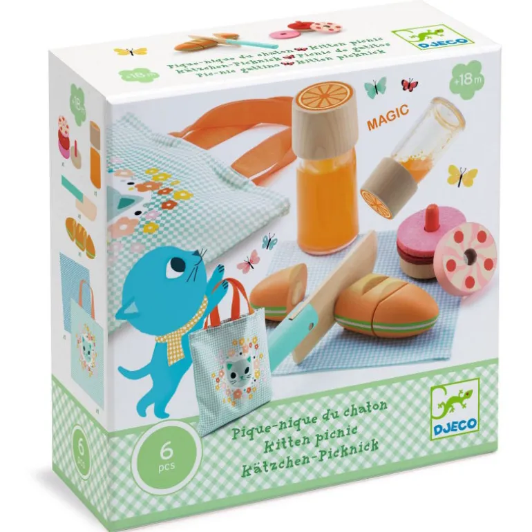 Pique-nique du chaton, dinette 5508<Djeco Online