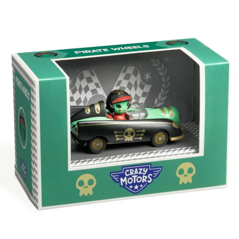Pirate Wheels Voiture Crazy Motors 5487<Djeco Discount