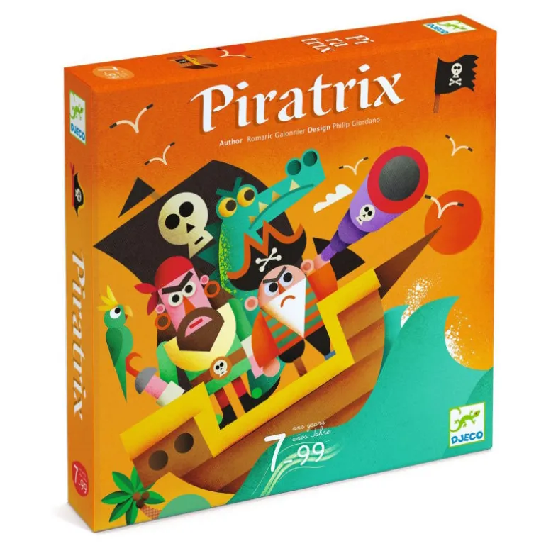 Piratrix, jeu de stratégie 0802<Djeco Discount