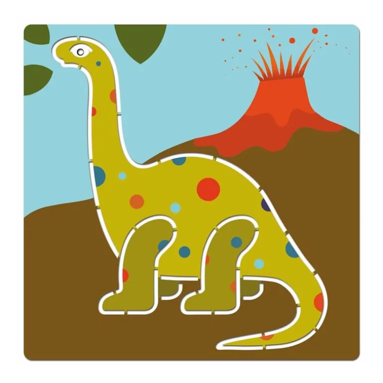 Pochoirs Dinosaures, 8863<Djeco Flash Sale
