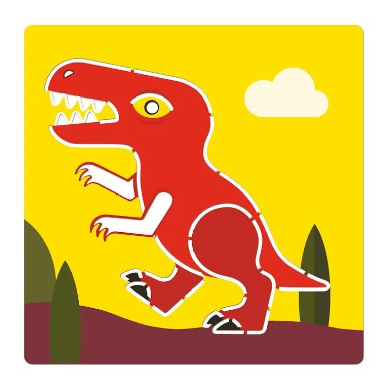Pochoirs Dinosaures, 8863<Djeco Flash Sale