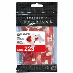 Poisson voile de Chine rouge et blanc<nanoblock Store