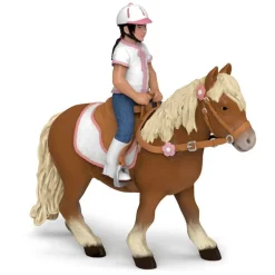Poney Shetland avec selle 51559<Papo New