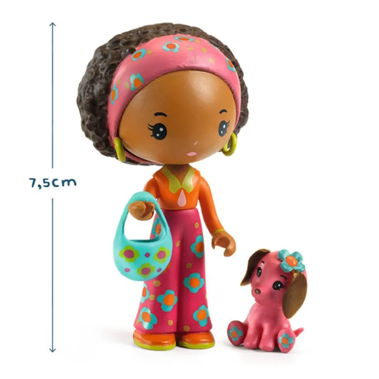Poppy & Nouky figurine tinyly 6957<Djeco Best Sale