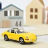 Porsche 911 Targa jaune 1969 1-43ème<NOREV New