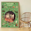 Poster en stickers "Camping nature"<POPPIK Flash Sale