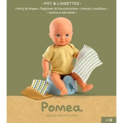 Pot & lingettes, accessoire pour poupée POMEA de 7853<Djeco Online
