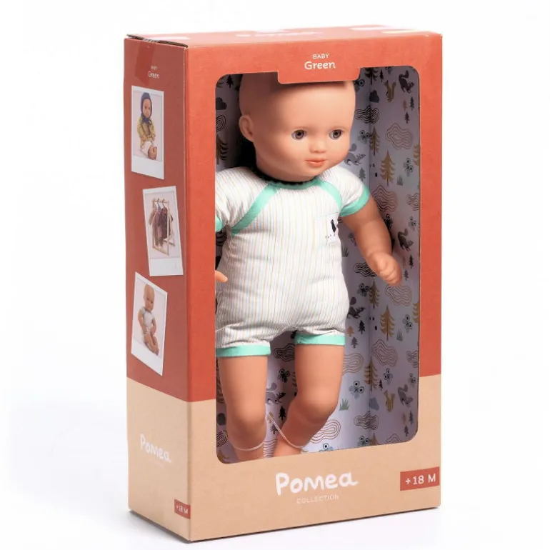 Poupée à habiller Green POMEA de 7880<Djeco Shop