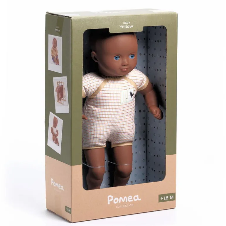 Poupée à habiller Yellow POMEA de 7881<Djeco Clearance