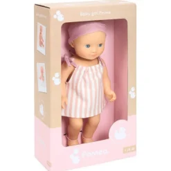 Poupée baigneur fille "Baby Prune" POMEA de 7882<Djeco Discount