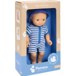 Poupée baigneur garçon "Baby Olive" POMEA de 7883<Djeco Store