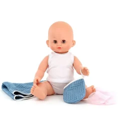 Poupée Petit Câlin 36cm "Cape de bain"<Petitcollin Clearance