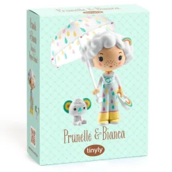 Prunelle & Bianca figurine tinyly 6961<Djeco Hot
