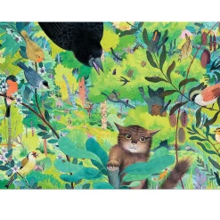 Puzzle 1000 pcs Hiboux et oiseaux 7644<Djeco Flash Sale