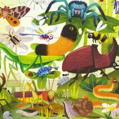 Puzzle 36 pcs 'Insectes du jardin'<Crocodile Creek New