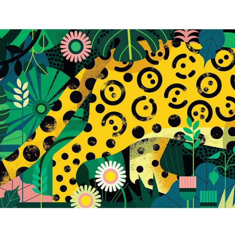 Puzzle 1000 pcs Leopard 7645<Djeco Flash Sale