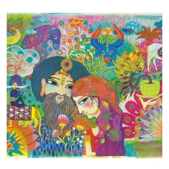 Puzzle 1000 pcs Magic India 7649<Djeco Shop